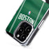 NBA Boston Celtics Jersey iPhone 15 Pro MagSafe Case